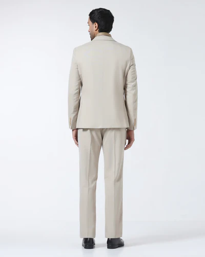 Beige_Two_Piece_Textured_Suit_Rex-CP002406A2-image2