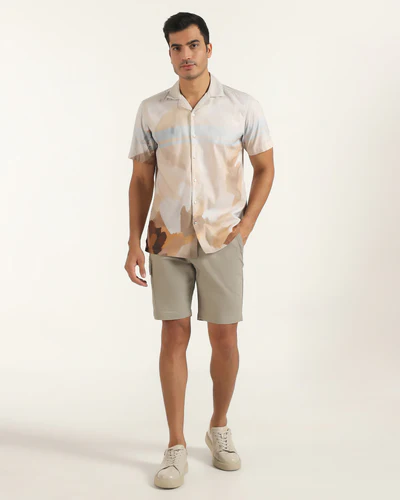 Casual_Mouse_Solid_Shorts_Vik-EH000184C1-image3
