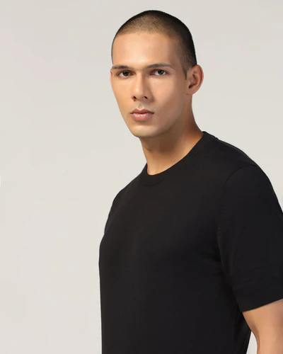 Crew_Neck_Black_Yarn_Dyed_Tshirt_Miya-ETCC3173Z1MA24FL-image4