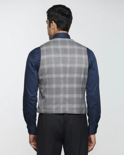 Grey_V_Neck_Solid_Waistcoat_Cabbot-CV000825G1-image2