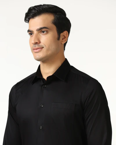Jet_Black_Non_Iron_Solid_Shirt_Sailor-NS014465Z1-image4