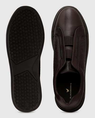 Leather-Brown-Textured-Sneakers-Truby-FN000087C1-image2