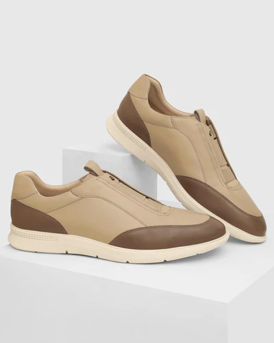 Leather_Beige_Solid_Sneakers_Tummi-FN000088A2-image2