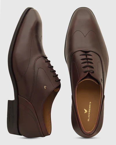 Leather_Burgandy_Solid_Oxford_Shoes_Vena-FO000147E1-image4