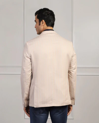 Linen_Casual_Beige_Stripe_Blazer_Moses-EJCC2328A1BS24FL-image2