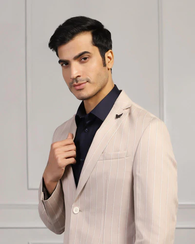 Linen_Casual_Beige_Stripe_Blazer_Moses-EJCC2328A1BS24FL-image4