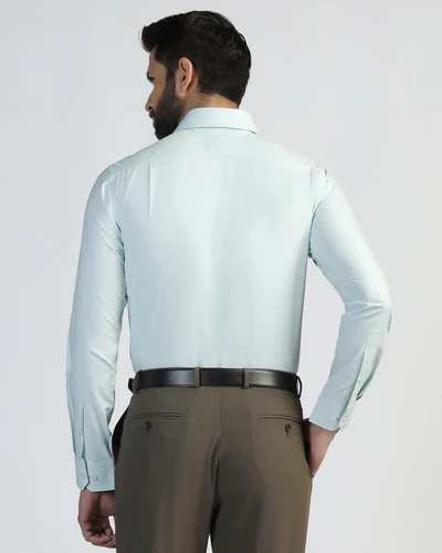 Non_Iron_Formal_Mint_Textured_Shirt_Wren-MS013924D1-image2