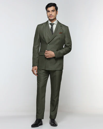Olive_Two_Piece_Check_Suit_Delton-CP002313V1-image1