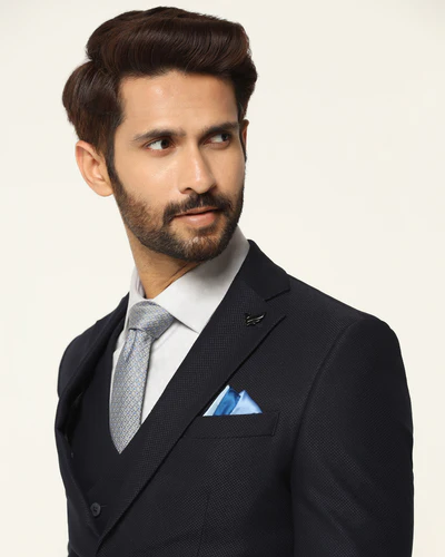 Three_Piece_Navy_Textured_Formal_Suit_Kennie-CP002243N1-image4