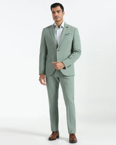 Two_Piece_Light_Green_Textured_Formal_Suit_Sedra-CP002236D1-image1